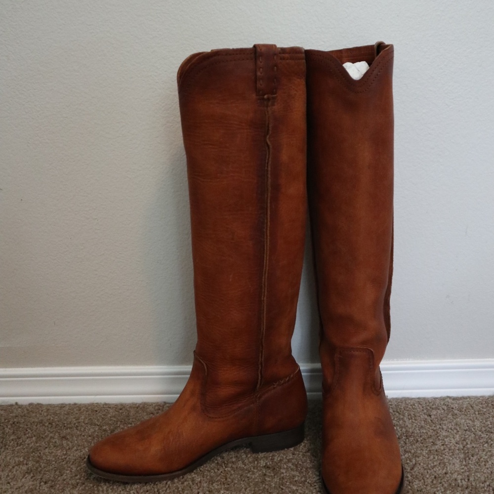 NEW FRYE Cara Tall boots